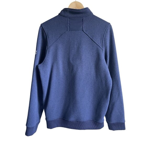 Under Armour Loose Fit Blue 1/4 Zip Fleece - Picture 3 of 8